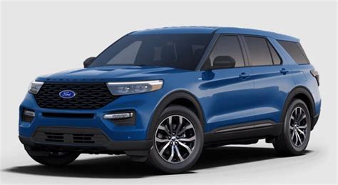 ford explorer st dimensions